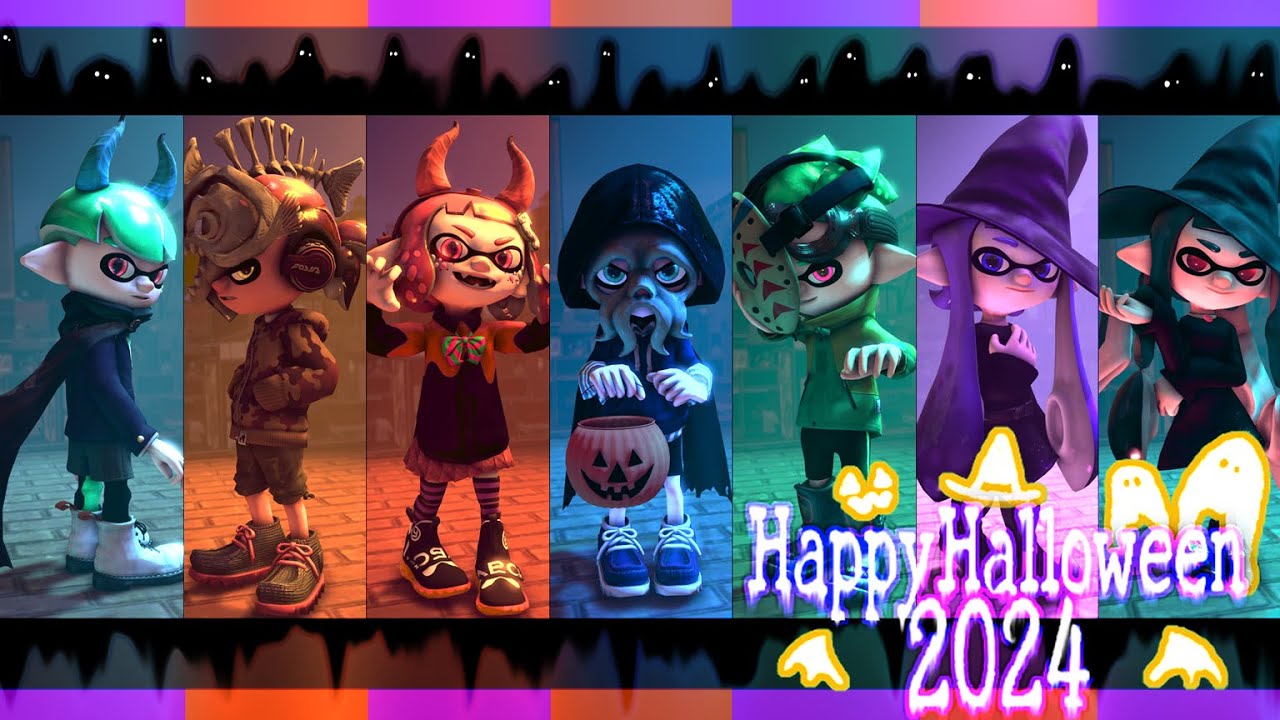 【SFM】splatoon -HappyHalloween2024-