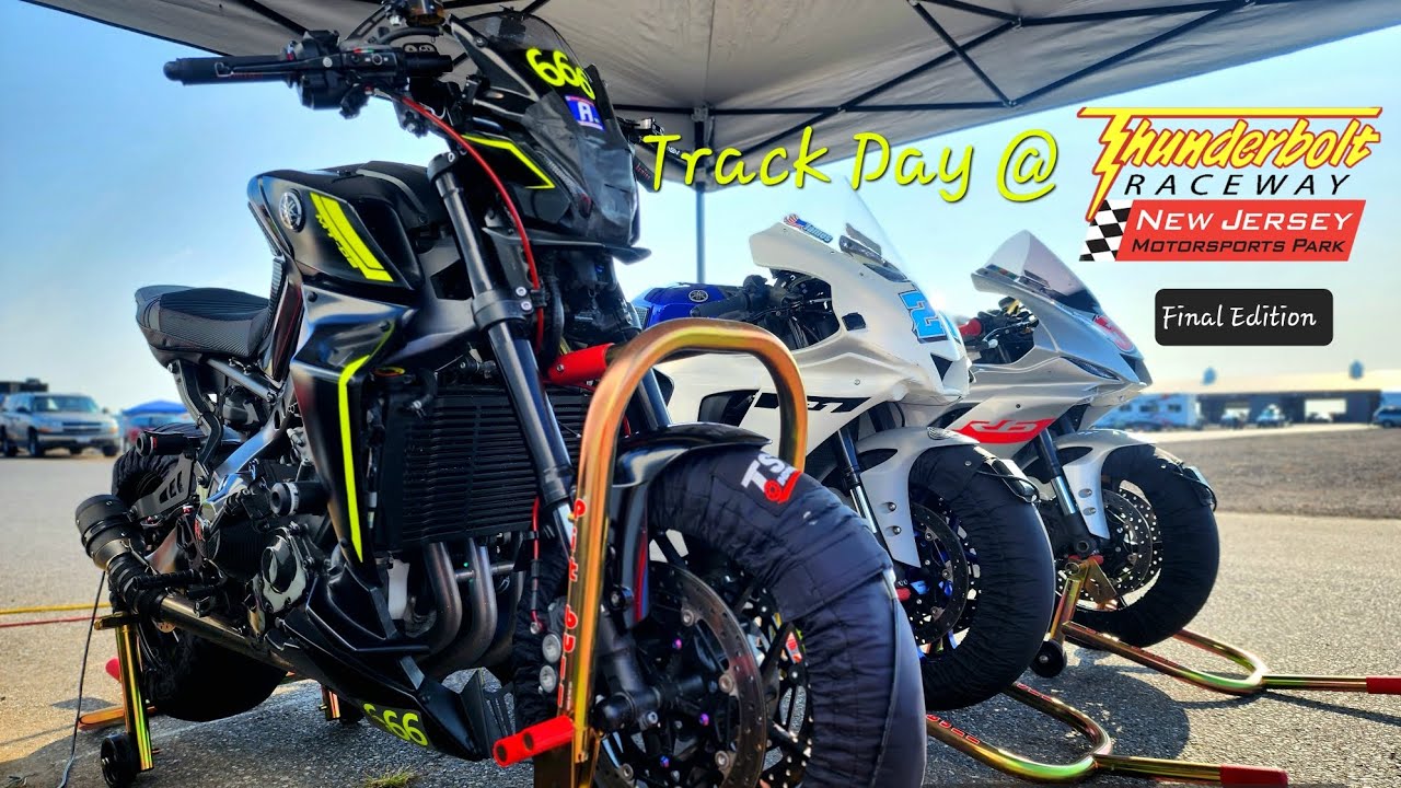 2021 Yamaha MT-09 vs Full Track Bikes at Thunderbolt NJMP - Riders Club Blue Group