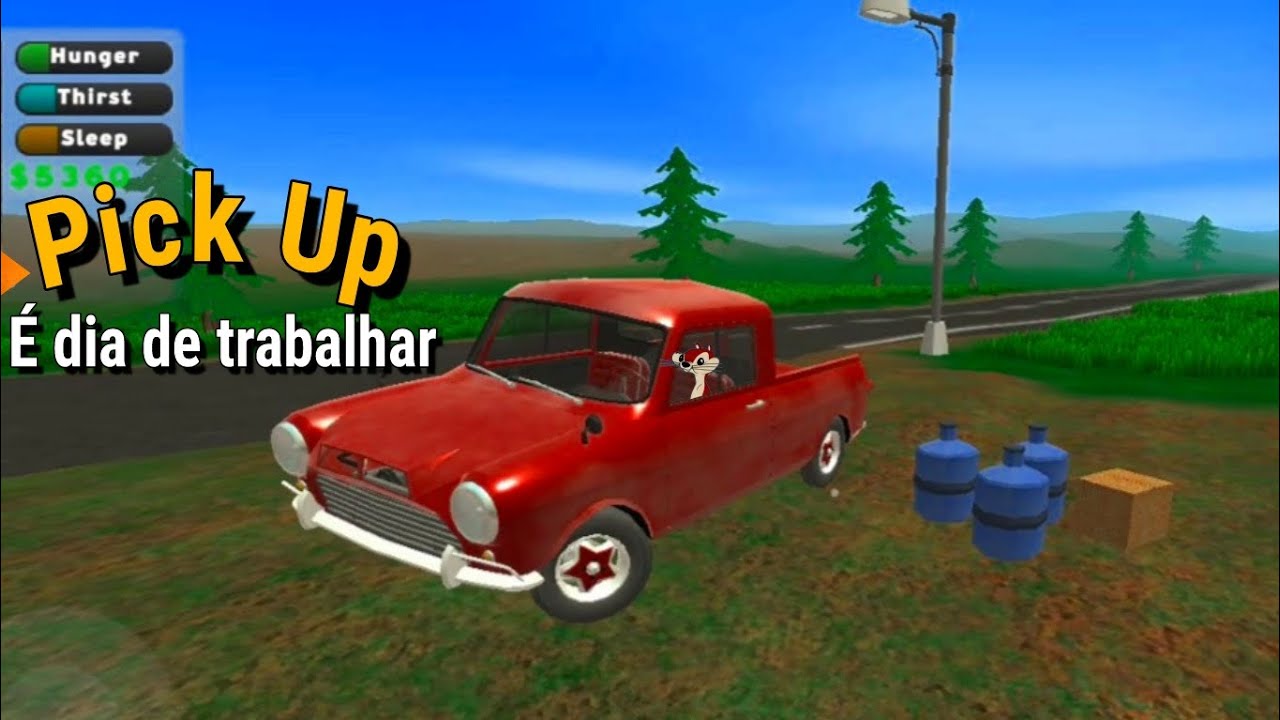 Pick Up - TRABALHANDO COM A NOVA PICK UP RECÉM RESTAURADA.
