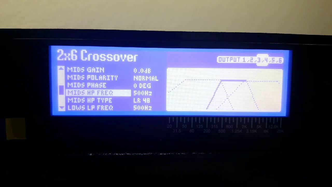 dbx driverack venu 360 função Edit