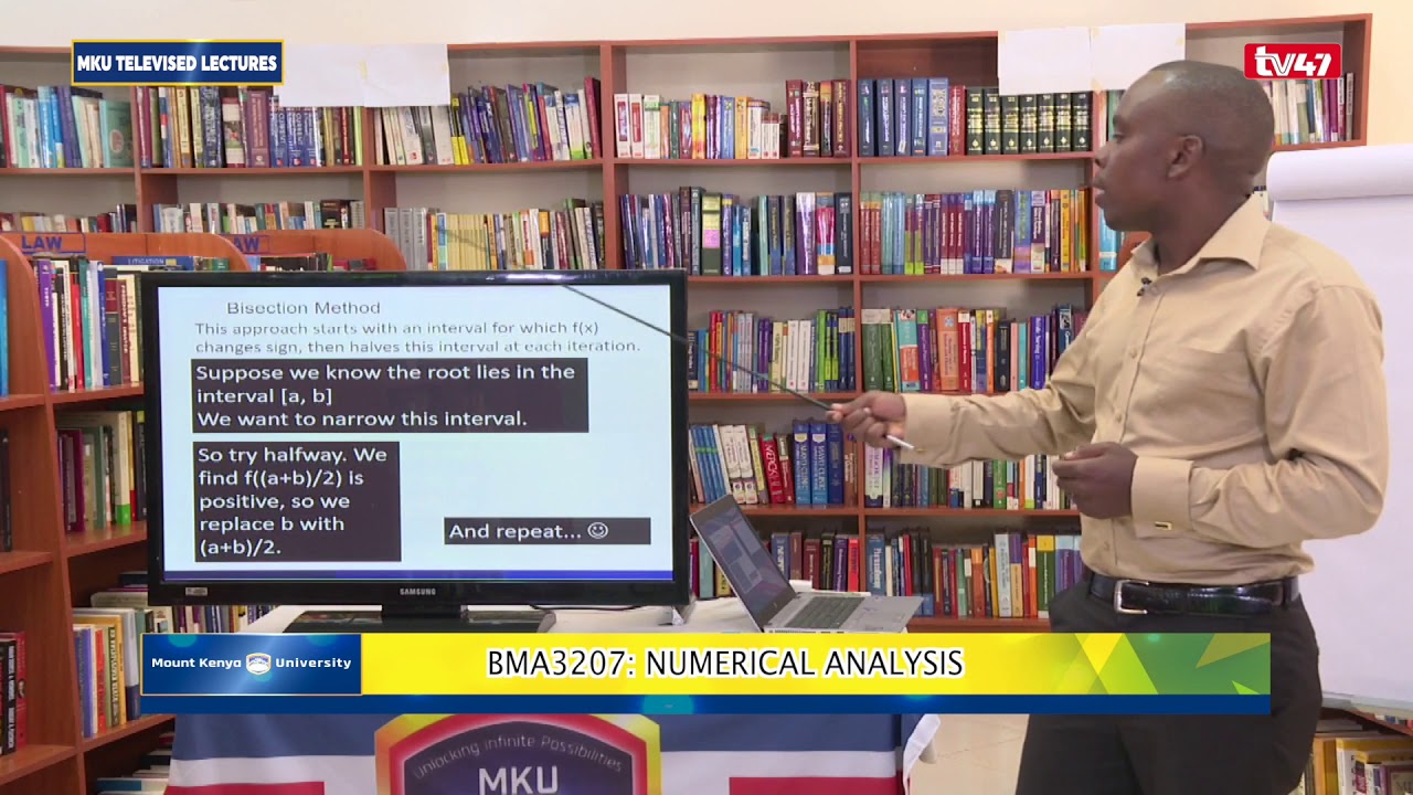BMA3207: NUMERICAL ANALYSIS