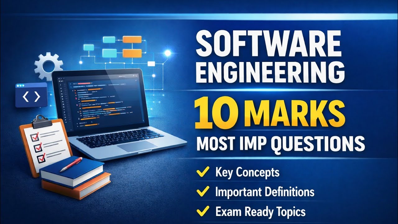 Software engineering important questions for 10 Marks | BCA Expert | SE