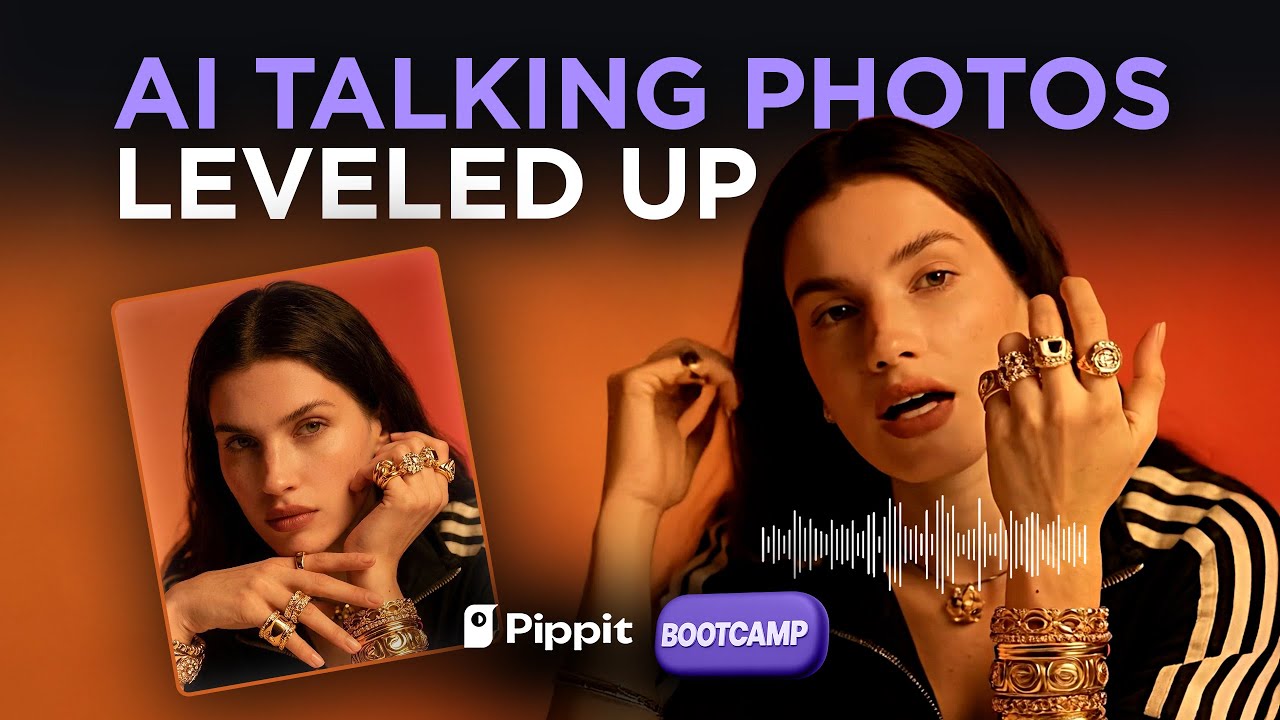 Pippit Bootcamp | How to Use AI Talking Photo 1.5