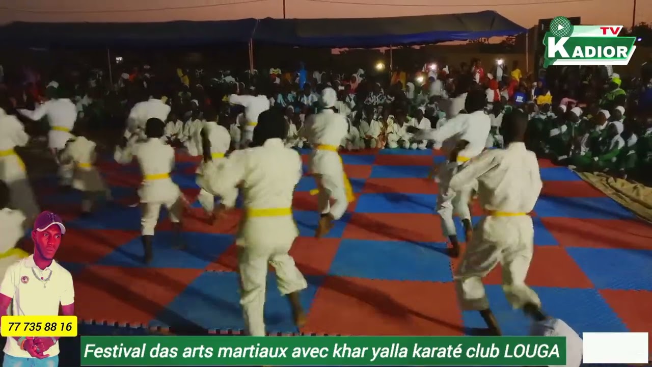 festival das arts martiaux avec khar yalla karaté club de LOUGA 2024