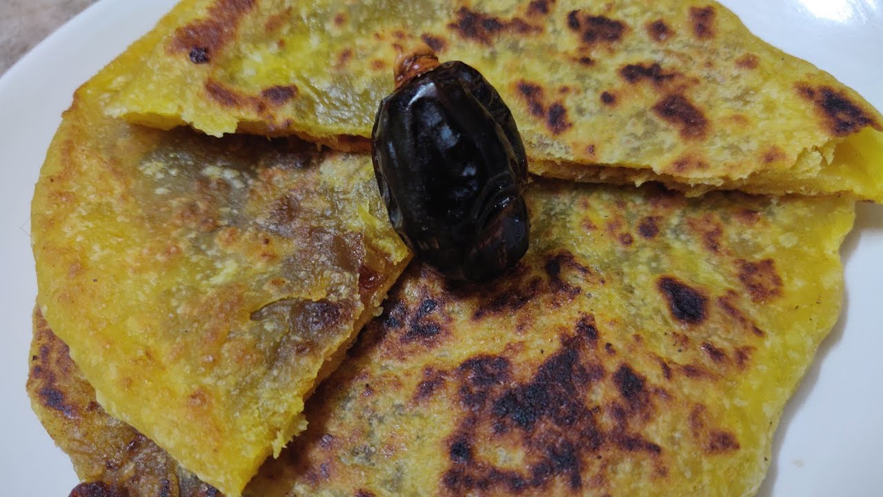 Stuffed Dates Poli || Healthy Sweet Poli recipe - Engal Channel