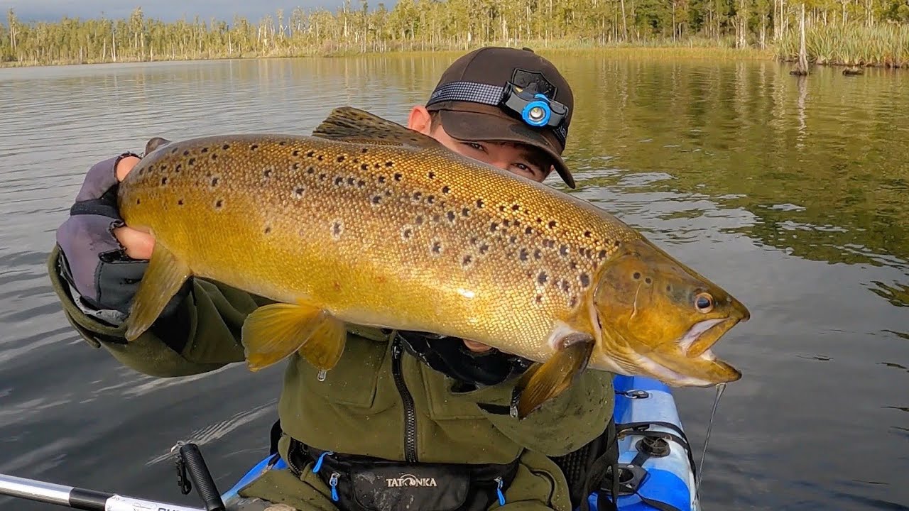 Kayak Fishing NZ's west coast for BROWN TROUT