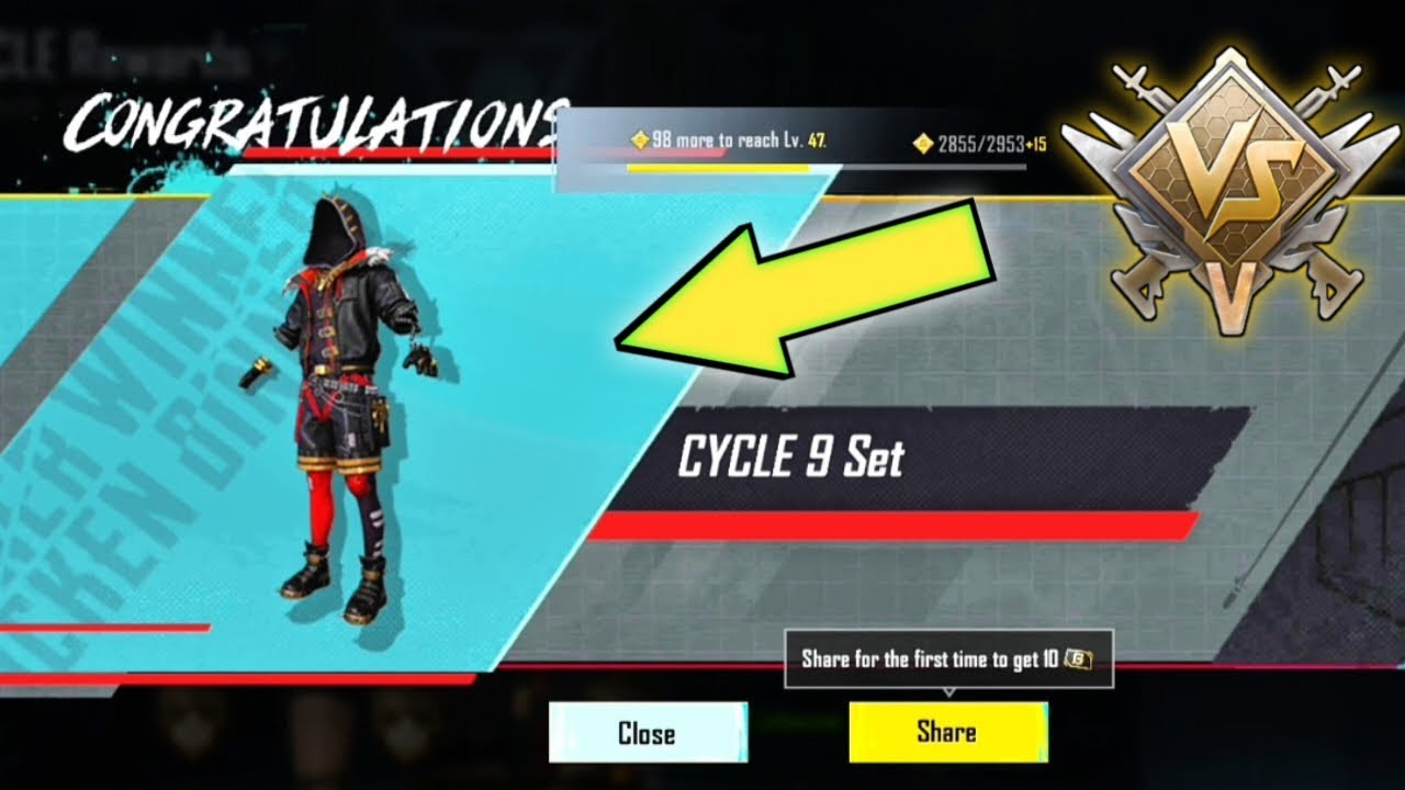 Crown 👑 Tier Reward: Free✅ Cycle 9 Legendary Set Unlock | PUBG Mobile C9S27 😱🔥