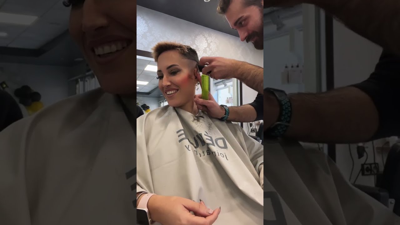 *TAPER FADE* WOMEN BUZZCUT