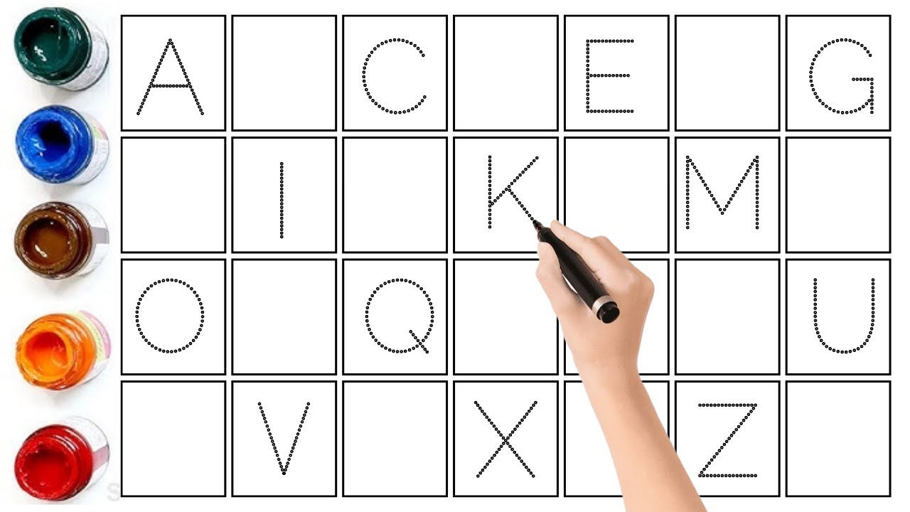 Fun with Letters: Writing the Alphabet from A to Z | 123 numbers writing and counting