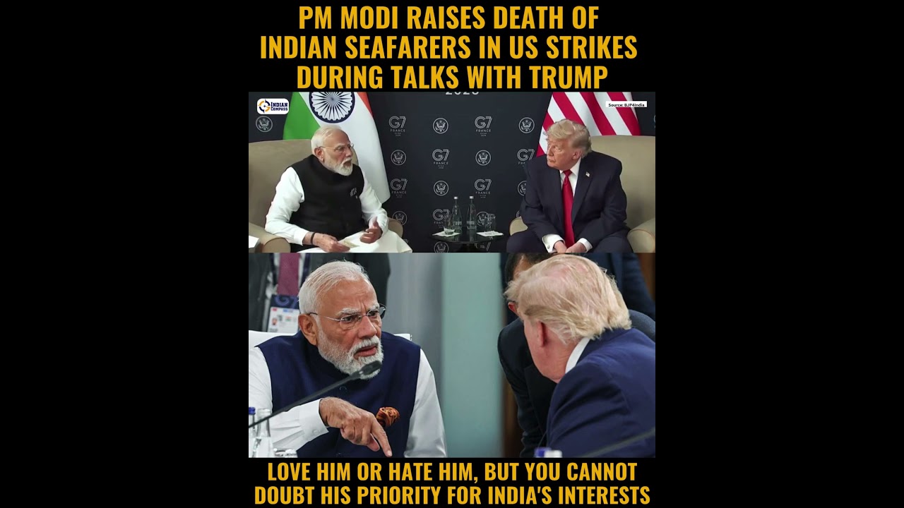 PM Modi's Strong Message to Trump on Safety of Indian Seafarers
