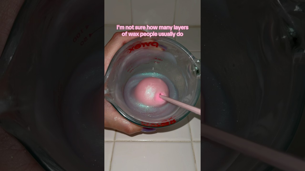 Trying to make wax cracking clay😵&zwj;💫 #shorts
