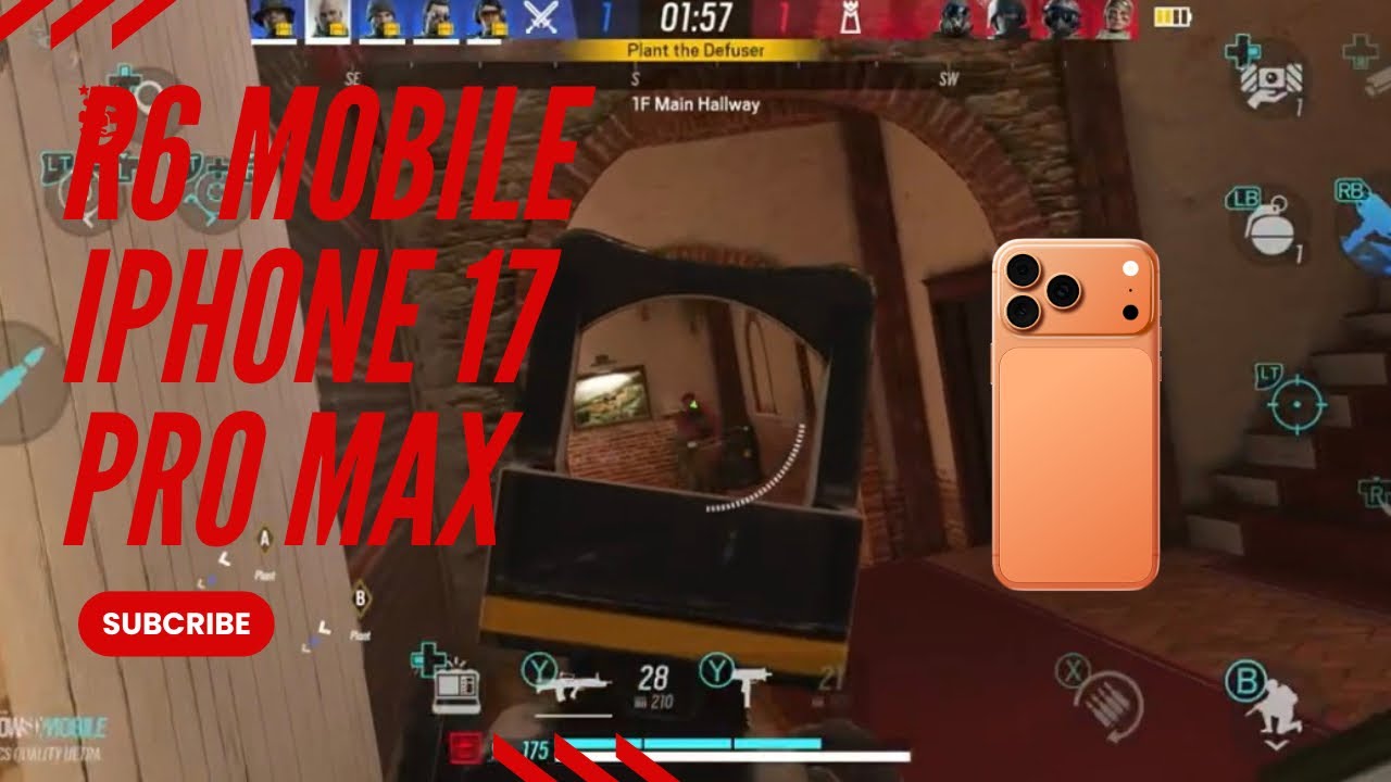 Rainbow SIx  Mobile Gameplay on iPhone 17 Pro Max 