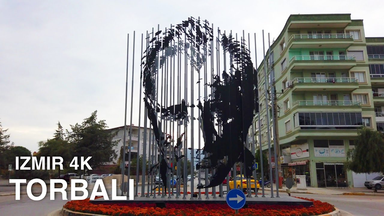 Izmir Torbalı 4K Walking Tour, 19 November 2021 | Turkey 4K 60fps