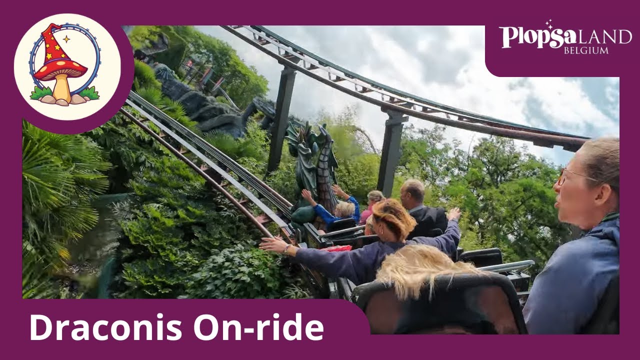 Plopsaland Belgium Draconis Onride