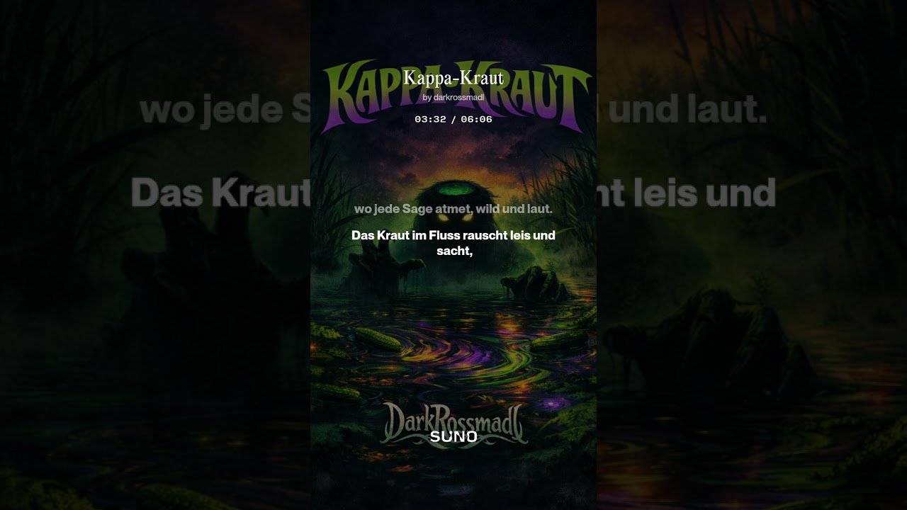 Kappa Kraut #DarkRossmadl #KrautrockRitual #Flussgeister #MythosUndRausch