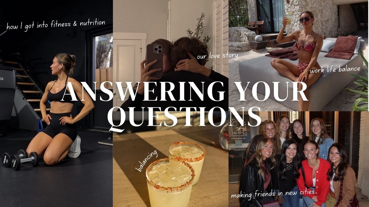 LETS DO A Q&A: fitness background, nursing/content creation, how I met my husband, family planning?