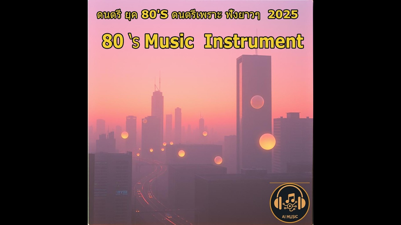 เพลงดัง ฟังเพราะ ยุค 80  : ดนตรี ยุค 80'S ดนตรีเพราะ ฟังยาวๆ  2025   ไม่มีโฆษณา