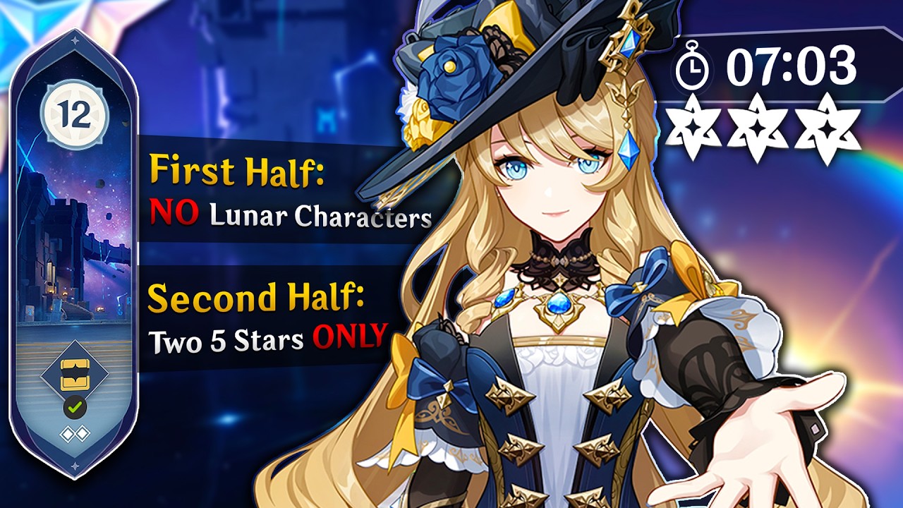 I tried beating the NEW Spiral Abyss WITHOUT Lunar Reactions...