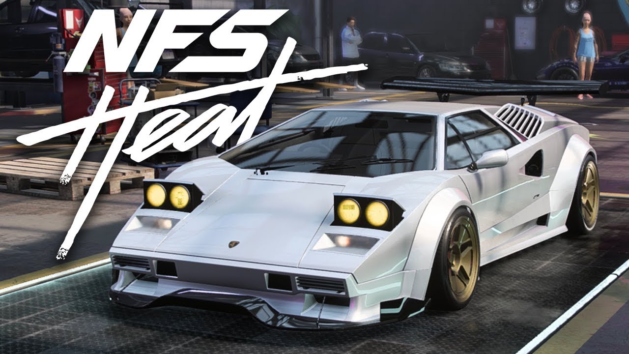 LAMBO COUNTACH CUSTOMISATION GAMEPLAY - Need for Speed Heat
