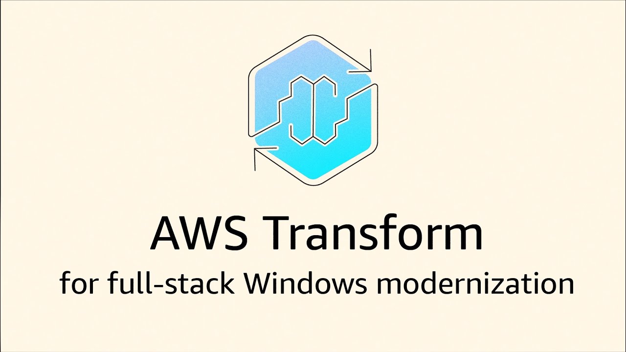AWS Transform for full-stack Windows modernization | Amazon Web Services