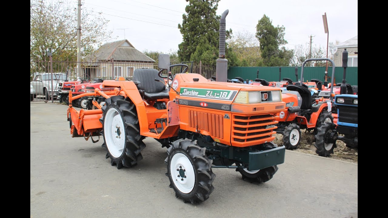 KUBOTA L1 18D.Обзор,характеристики.