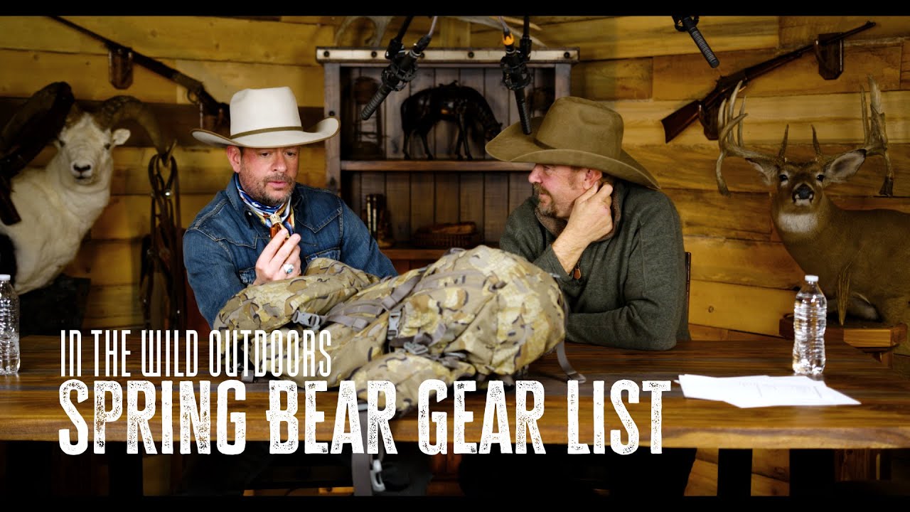 Spring Bear Hunt Gear List