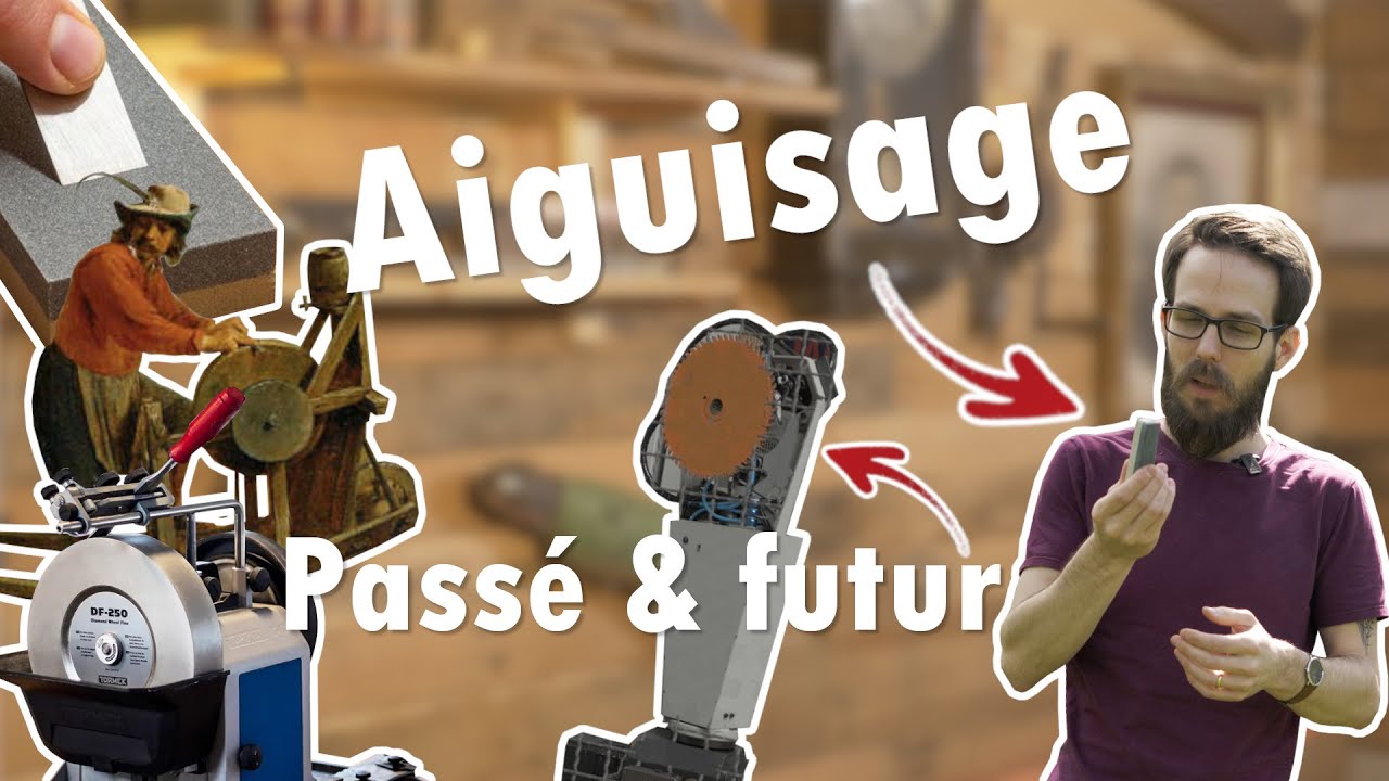 💎 DE LA PIERRE AU ROBOT 🤖- L'histoire de l'aiguisage ( ou affutage...) 🔪
