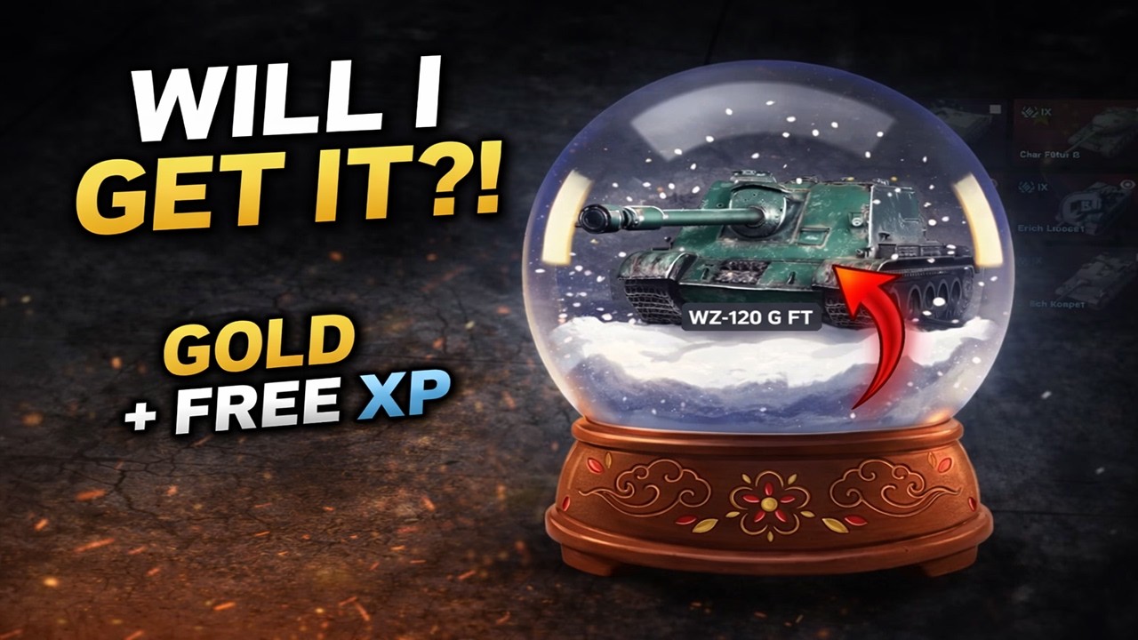 I Spent Gold & Free XP for Snow Globes… Did I Get the WZ 120 G FT?!