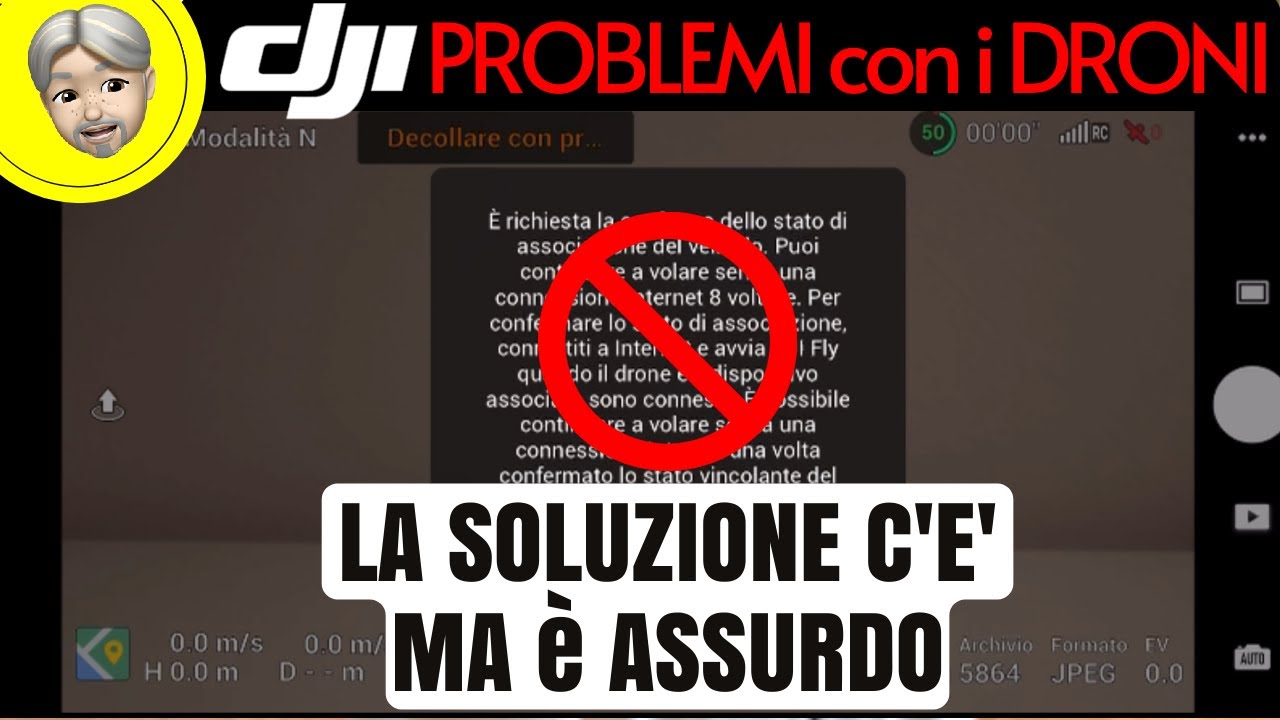 DJI: PROBLEMI con i DRONI, soluzione SEMPLICE, SITUAZIONE ASSURDA!