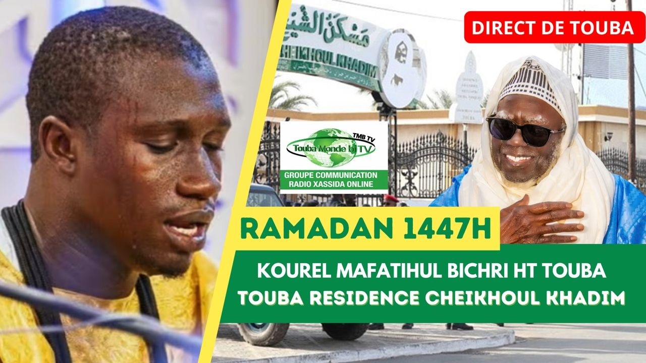 En Direct Résidence Cheikhoul Khadim Kurel Mafâtihul Bichri de Hizbut Tarqiyyah TOUBA 3 jour
