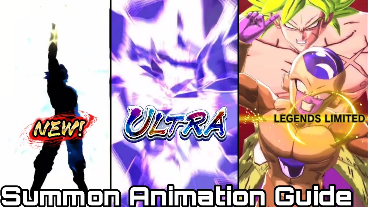 [УСТАРЕВШЕЕ] Dragon Ball Legends: Полное руководство и разбор анимаций призыва