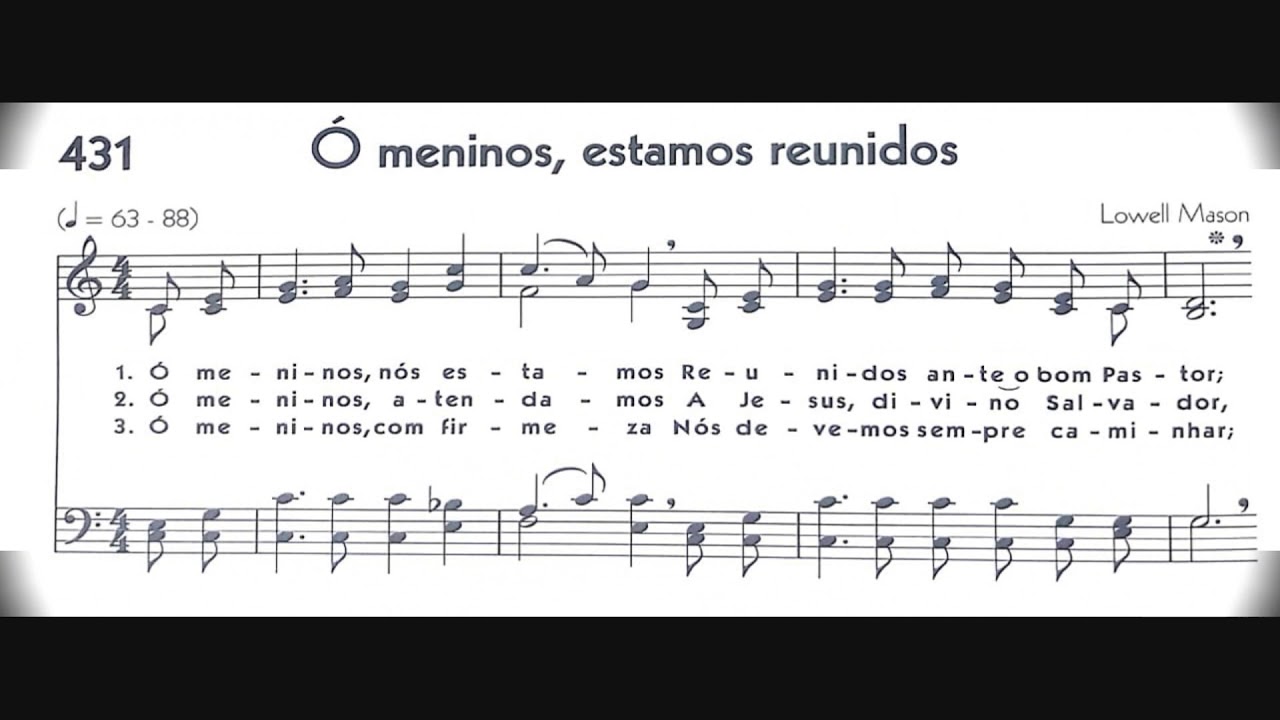 Hinário 5 CCB - Hino 431 - Ó meninos, estamos reunidos - Strings - Teclado Yamaha PSR S670