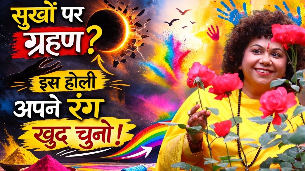 Holi में सुखों को ग्रहण न लगने दें! अपनी ज़िंदगी के #colors खुद Choose करें #holi2026 #HolikaDahan