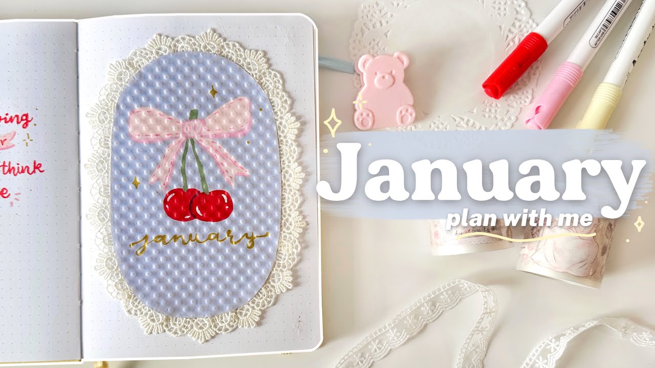 Planea conmigo | Bullet Journal Enero 2025🎀