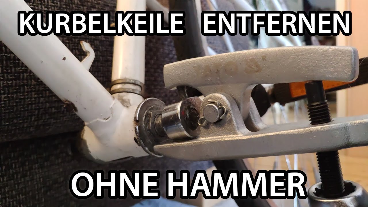 KURBELKEIL ohne Hammer entspannt ENTFERNEN