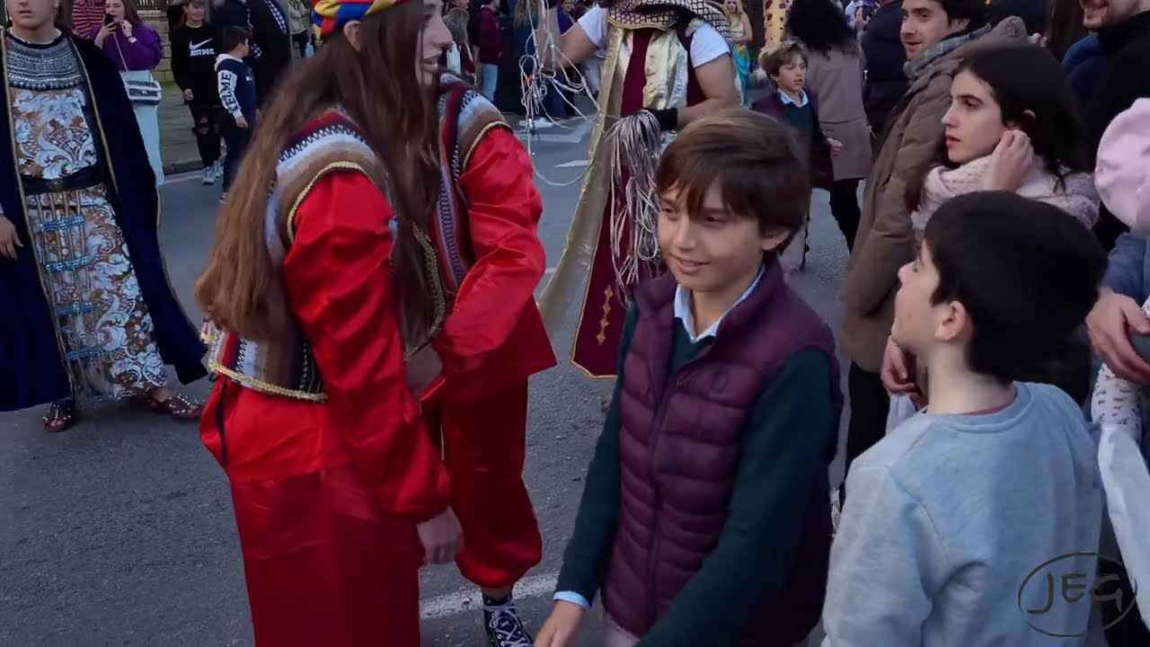 Cabalgata de los Reyes Magos por la Rotonda de la Yeguada Marina Jerez de la Frontera 2023