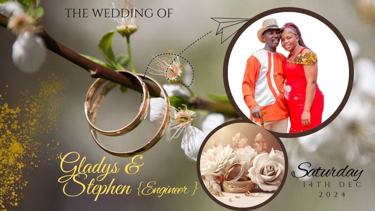 Glady's Wangui Weds Stephen Kariuki (Engineer)