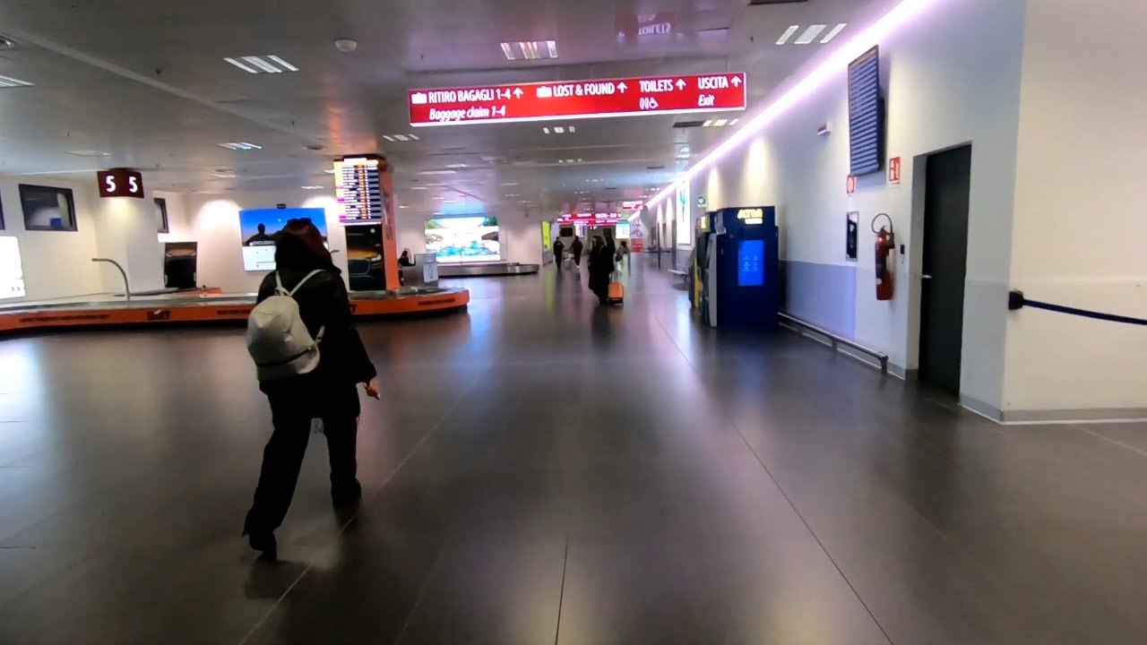 Arriving at Milan Bergamo Airport | Italy | 21/11/23