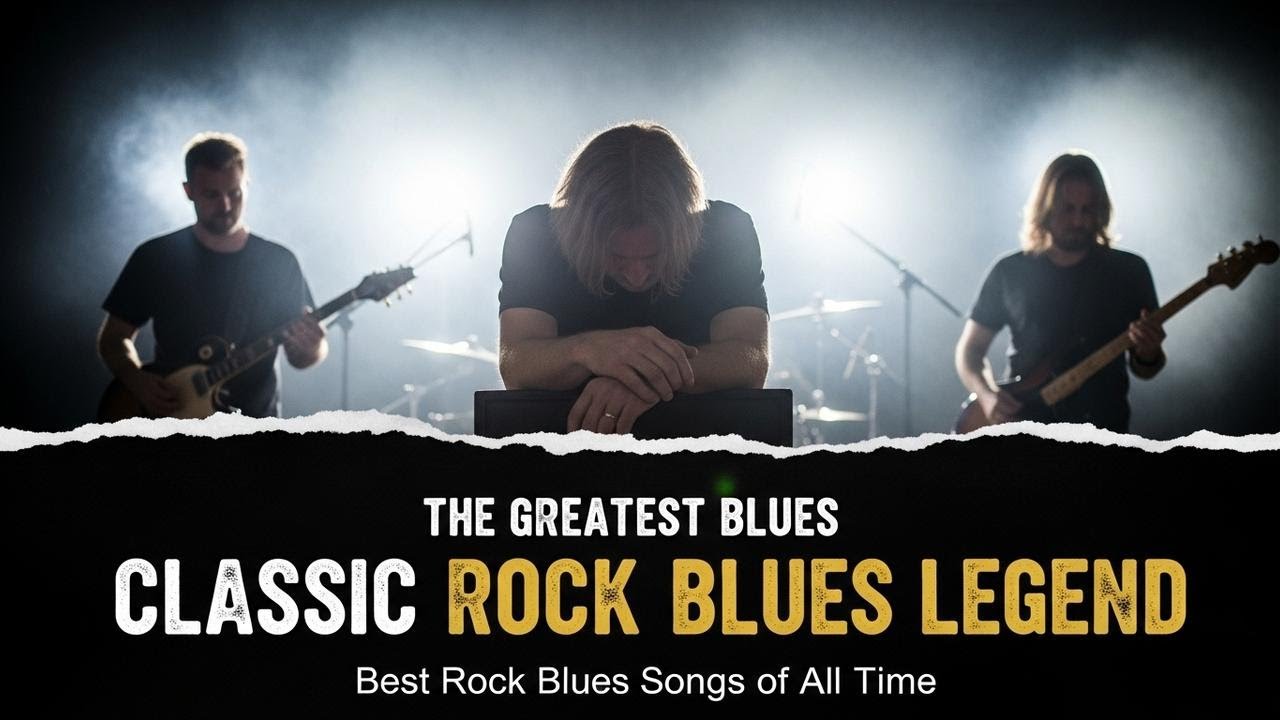 Muddy Waters, Jimi Hendrix, ZZ Top, BB King, Eric Clapton – Old School Blues Rock Style