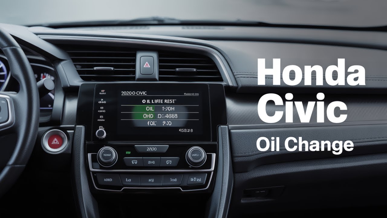 Honda Civic 2016-2021 Oil Change Made Easy!