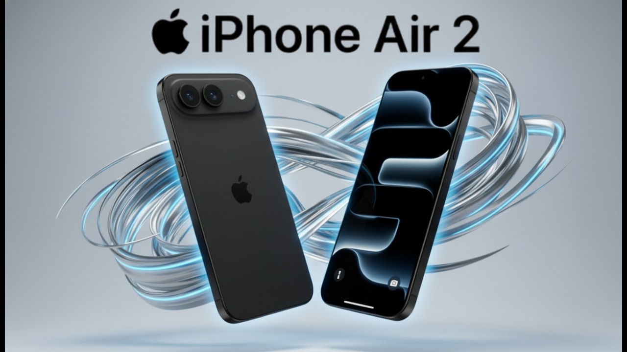 Первый взгляд на iPhone Air 2! Крупная утечка информации о батарее меняет всё!
