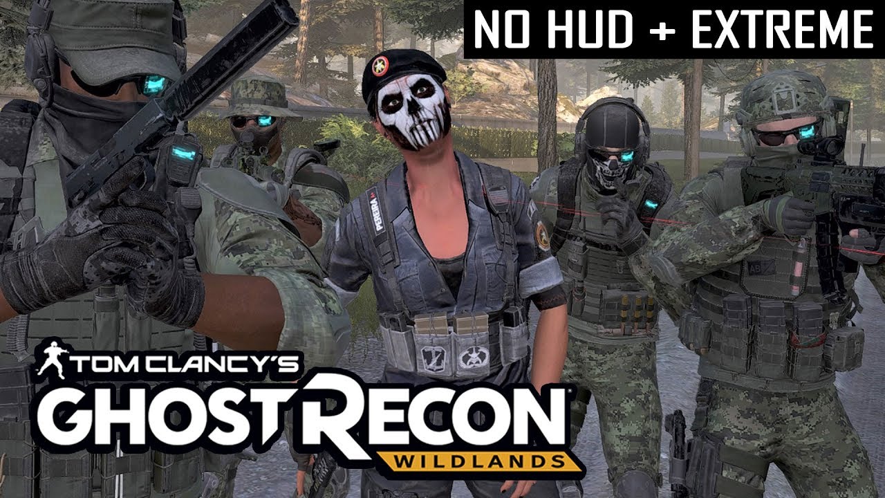 RAINBOW SIX MISSION | NO HUD + EXTREME (Ghost Recon Wildlands)