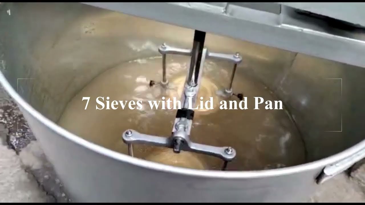 Wet Sieve Shaker -- Dual Shaking Platform