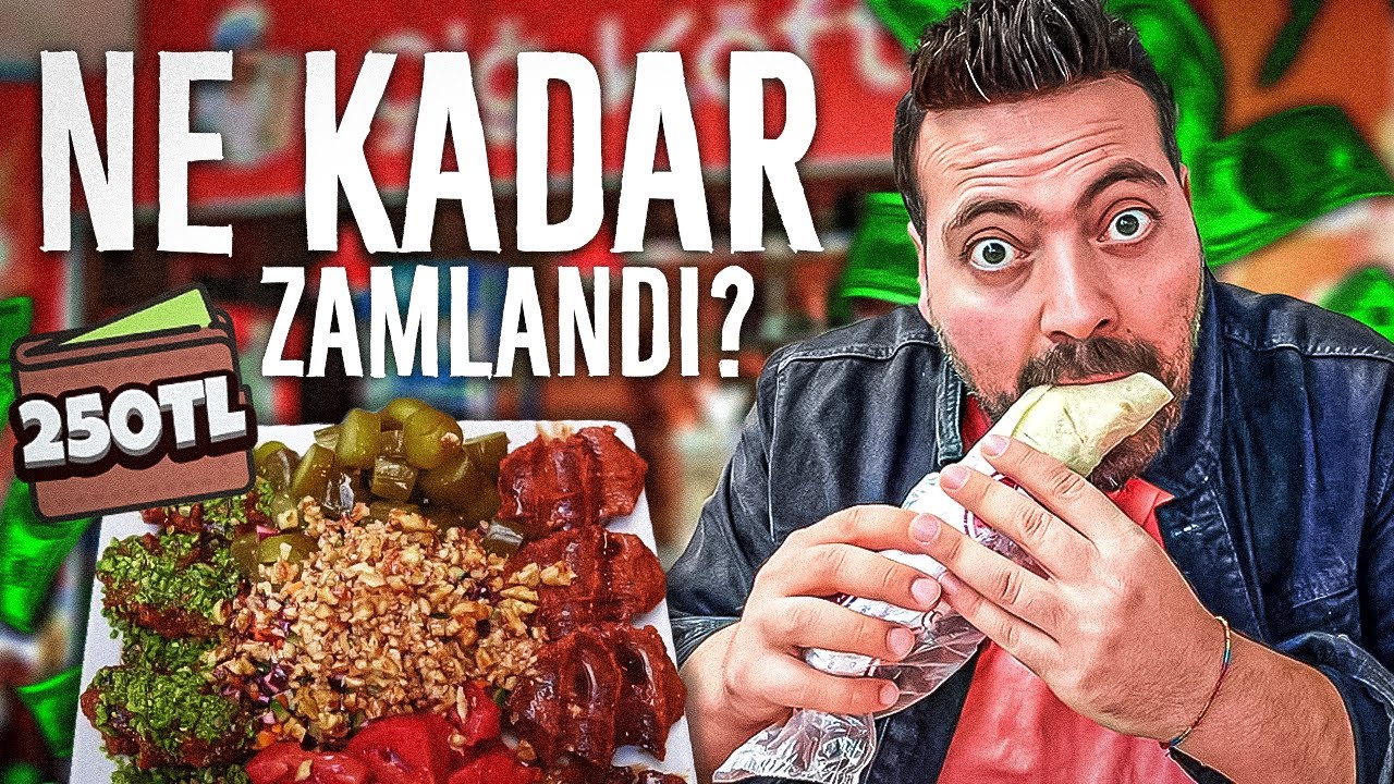 İstanbul'un EN İYİ Çiğ köfteciler ! Ne Kadar Zamlandı ?