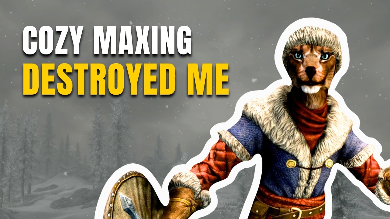 Skyrim but my pacifist build went horribly wrong