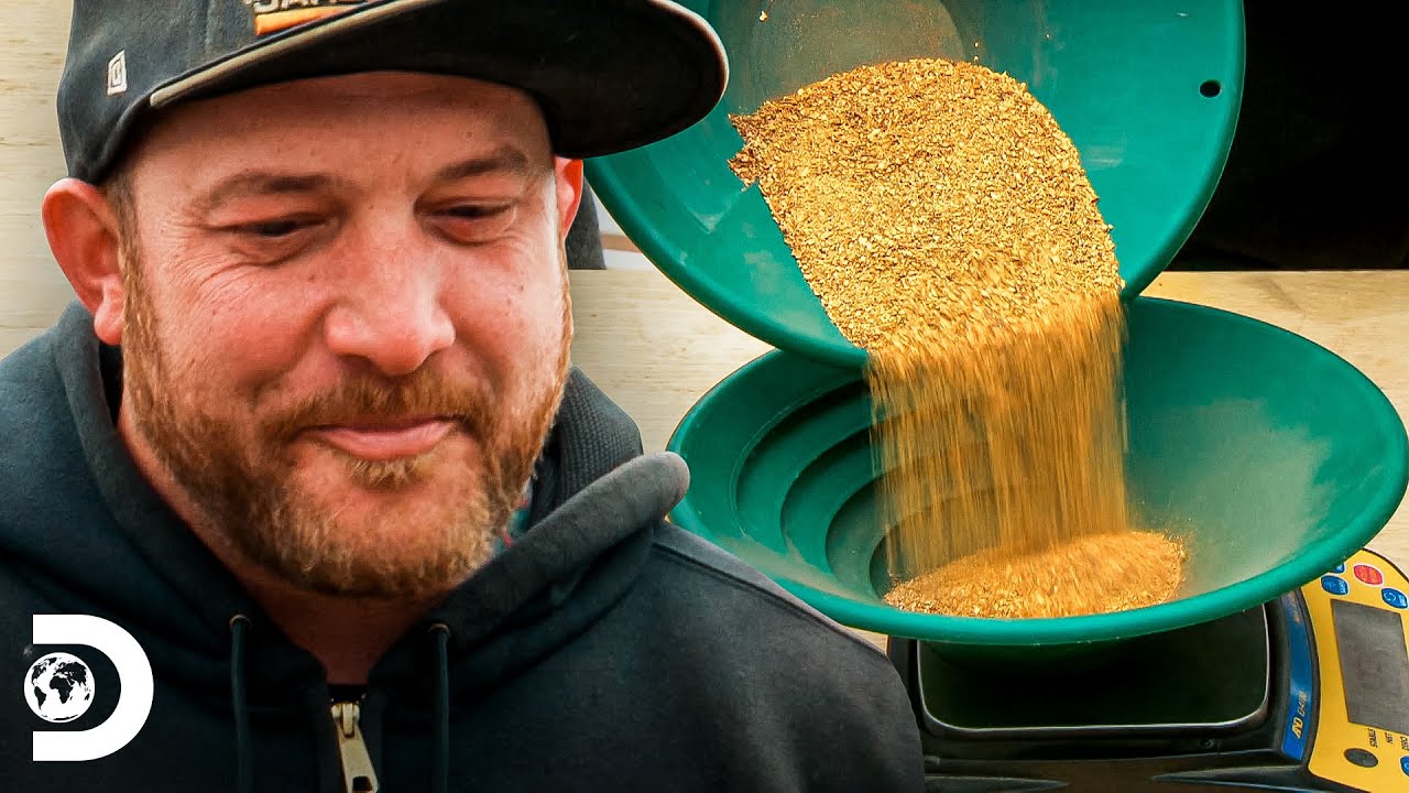 Rick obtiene sus primeras onzas de oro con la 