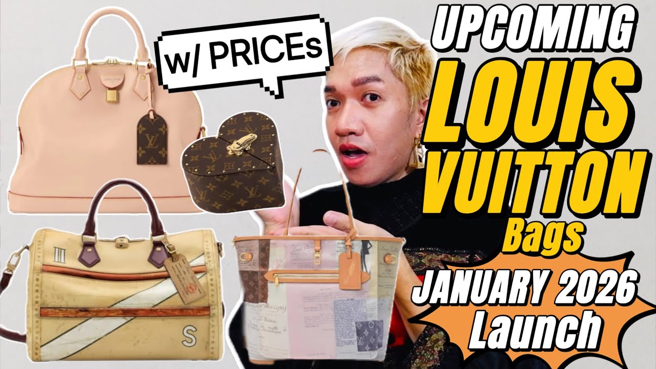 В январе состоится запуск новых сумок Louis Vuitton (с указанием цены). Коллекция TIME TRUNK + ко...