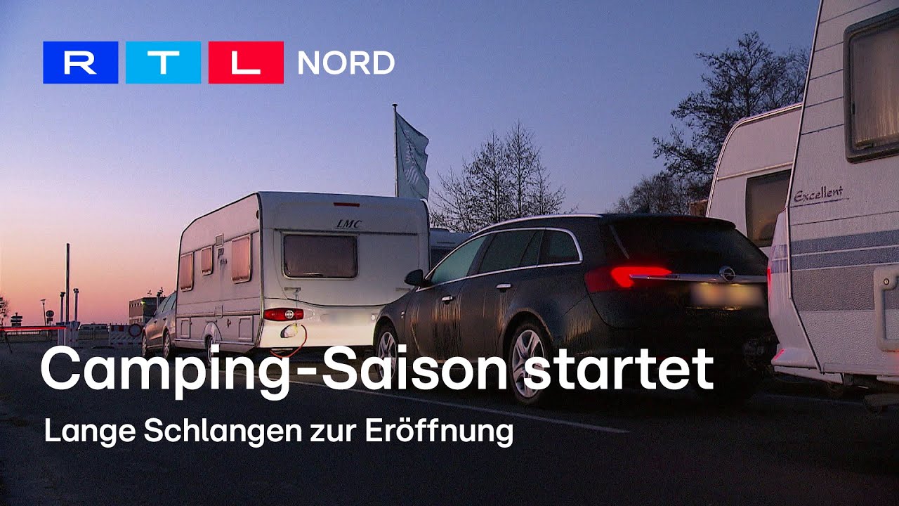 Niedersachsens größter Campingplatz öffnet - und die Camper stehen schon nachts Schlange!