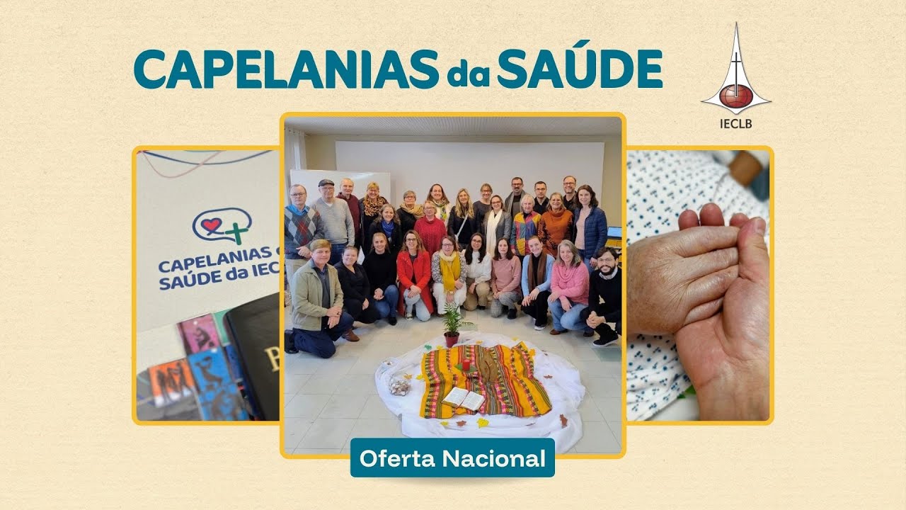 FORTALEÇA O TRABALHO DAS CAPELANIAS DA SAÚDE 🙏🏥 Participe e contribua com a Oferta Nacional #ieclb