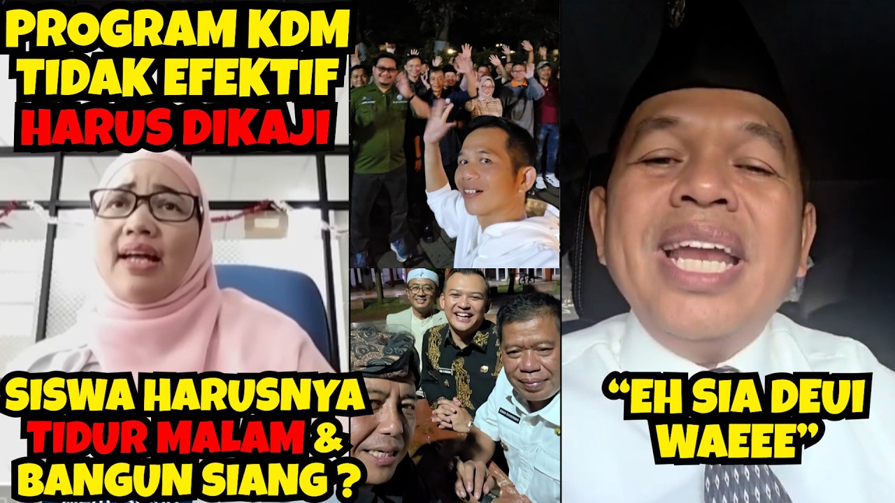 Retno Kritik Program KDM Lagi, Jam Malam & Sekolah Pagi Tidak Efektif 